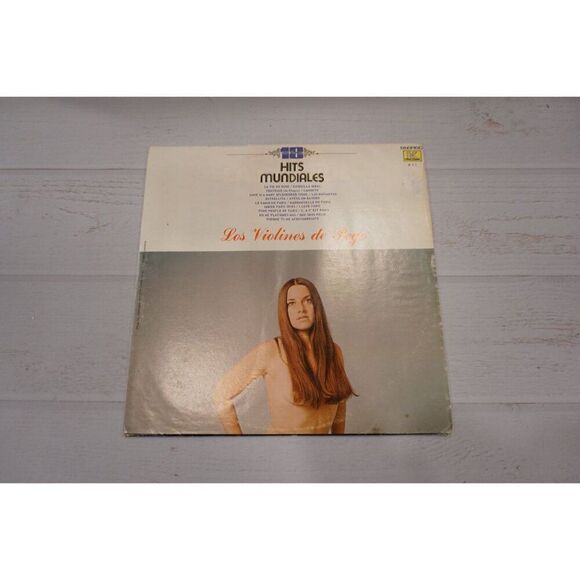Hits Mundiales - Los Violines de Pego Vinyl LP Record (Instrumental Latin) - Picture 1 of 4